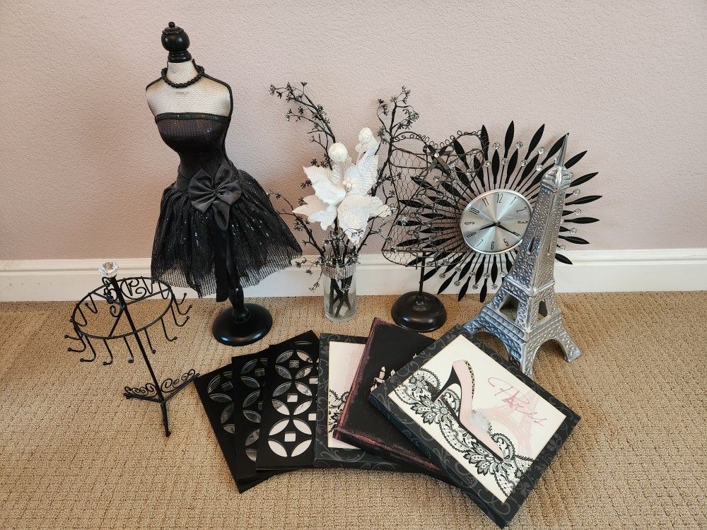 Paris Girl  Decor Set