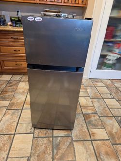 Mini refrigerator 45"tall x 18 1/2" wide x 18 1/2" deep