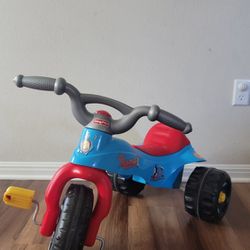 Fisher-Price Thomas & Friends Toddler Tricycle Tough Trike Bike with Handlebar Grips and Storage 
