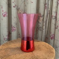 Red Vase