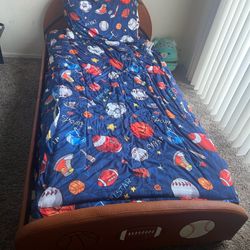 Sports Twin Low Bed