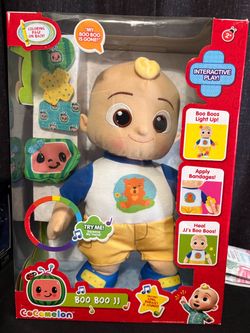 CoComelon Boo Boo JJ Interactive Plush Doll