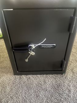 Sanctuary Diamond 2.33 cu. ft. Fireproof/Waterproof Home & Office Safe with Biometric Lock, Dark Gray Hammertone Finish