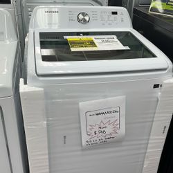Washer Top Load New Open Box 1 Year Warranty 