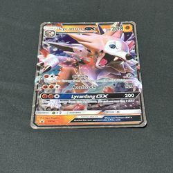 🔥Lycanroc Gx JUMBO Card🔥