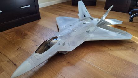 RC Airplane Jet F-22 90mm