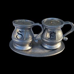 Antique Salt and Pepper Set by Wilton