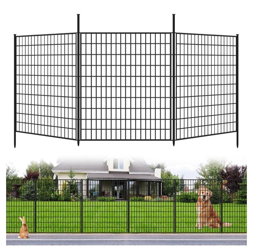 KYATE 5-Panels Pet Fence (33”H x 12’L)