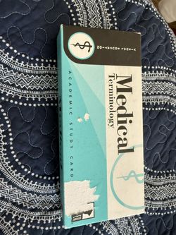 New. Visual Education Medical Terminology Academic Card Set 1000 Flash Cards