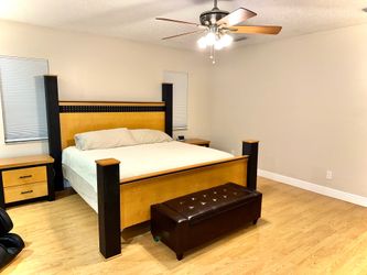King size headboard and footboard