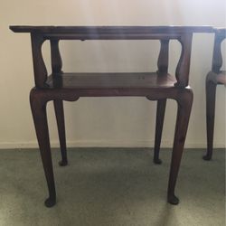 Pine Shop Antique End Table