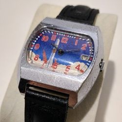 Ukrainian Rocket Watch From the Solviet Era