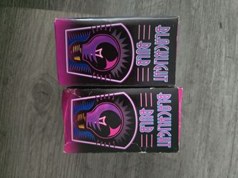 Set of 2 - Black Light Bulb Brand New