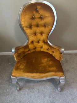 Tufted chair diy project