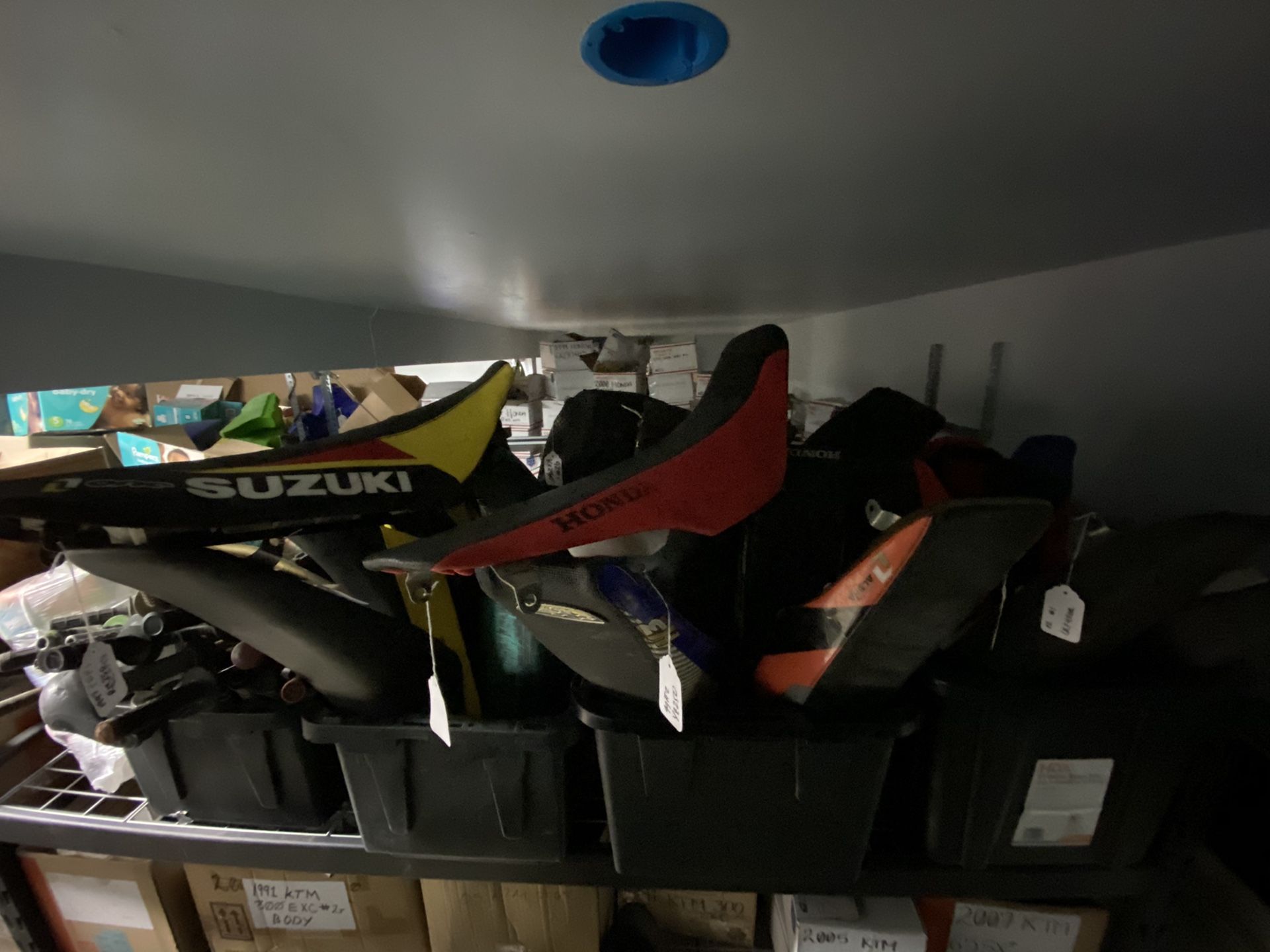 Dirt bike seats