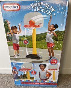 Little tikes totsports basketball set( New - Unopened)