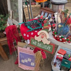 Decor Holiday Stuff Lots To Choose From  WHITE MIRROR 🪞 AVAILABLE TO NEXT PERSON 