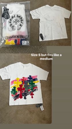 Multi color way chrome tee