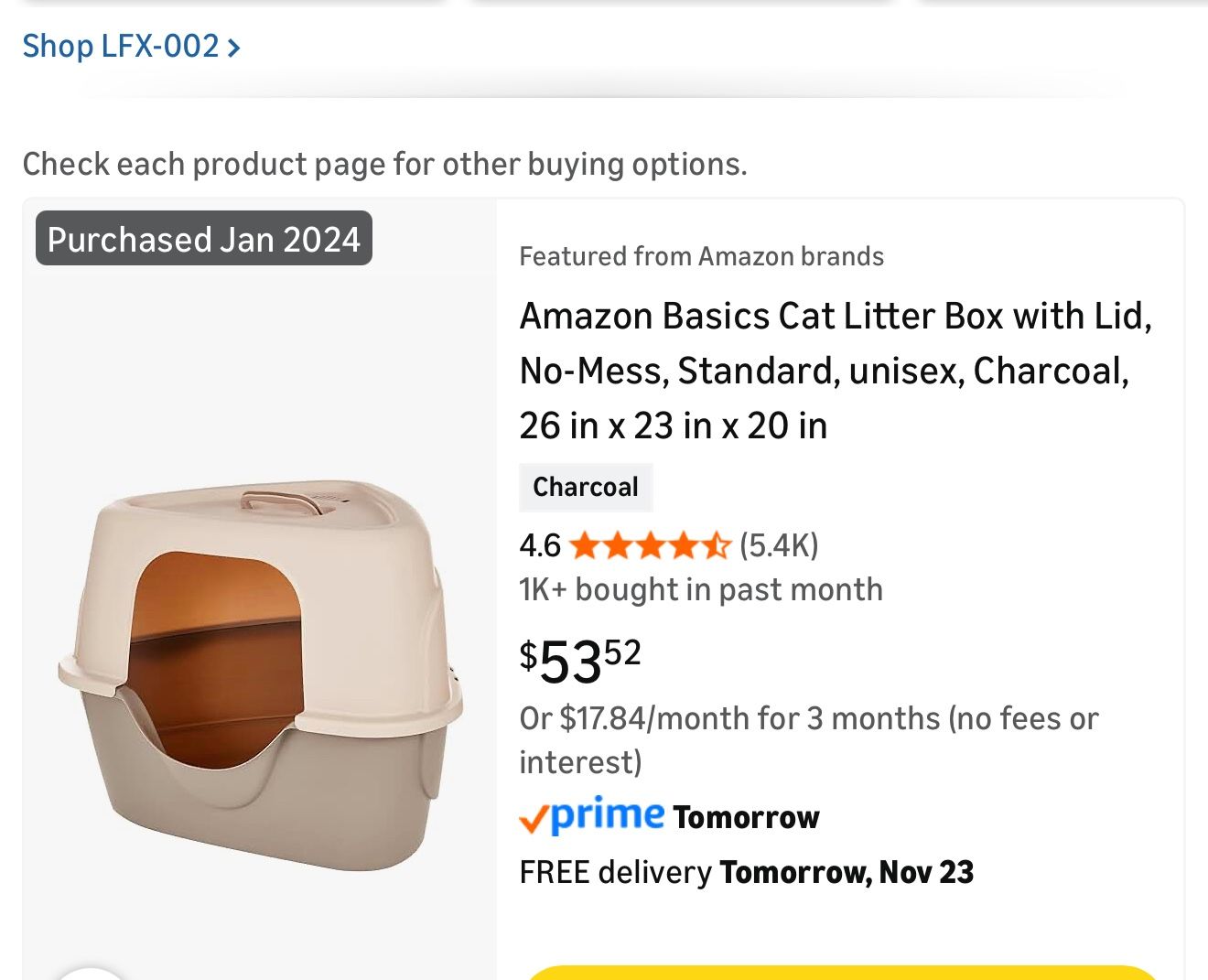 Large Litter Box