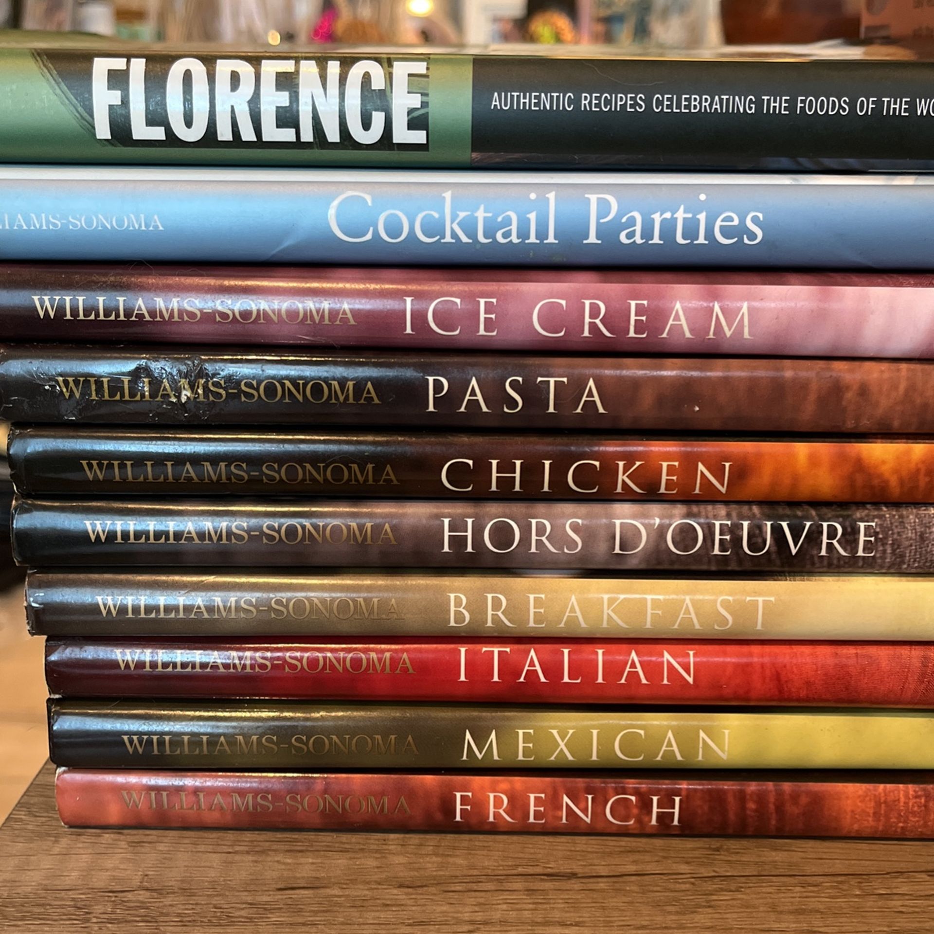 William Sonoma Cookbook Set 16 Books