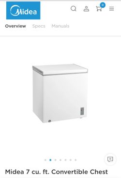 Midea chest freezer