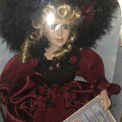 Vintage Porcelain Doll – Samantha Medici – Samantha Collection (New in Box)