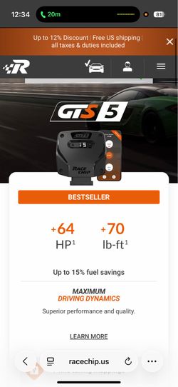 Gts5 racechip