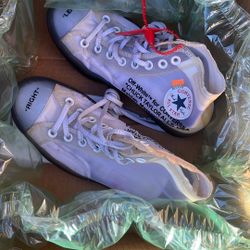 Off White Converse Chuck Taylor