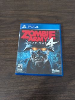 PlayStation 4 PS4 Zombie Army Dead War 4