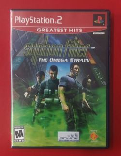 PS2 Syphon Filter The Omega Strain