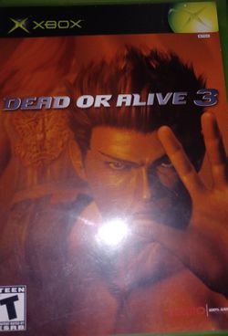 XBOX DEAD OR ALIVE 3 CLASSIC FIGHTING GAME