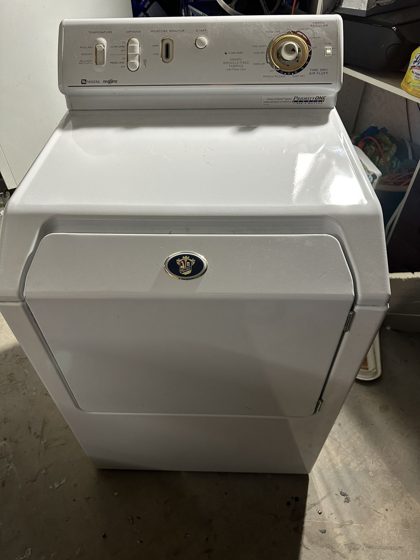 Maytag Neptune Electric Dryer 3 Prong Works Amazing