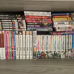 Assorted Manga And Light Novels (Mint Condition Never Been Read)