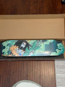 Bear Walker x One Piece Skateboard with promo card - Brook