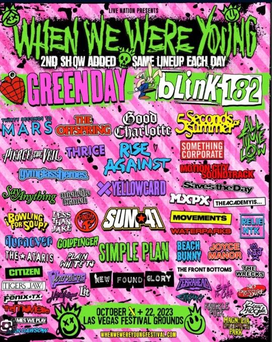 When We Were Young Tour