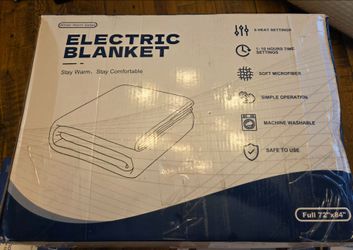 Electric Blanket Full Size 72x84