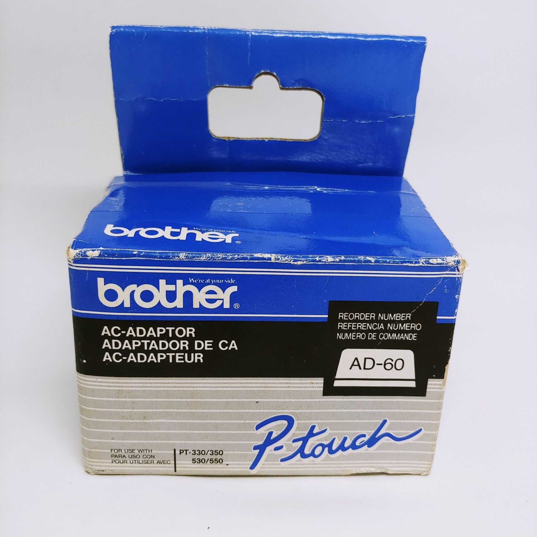 Brother AD-60 AC Adapter for Brother P-Touch Electronic Label Makers 120V - 9.5V