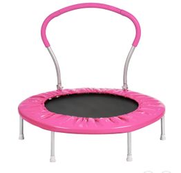 3 Foot Pink Trampoline for Kids (HN)