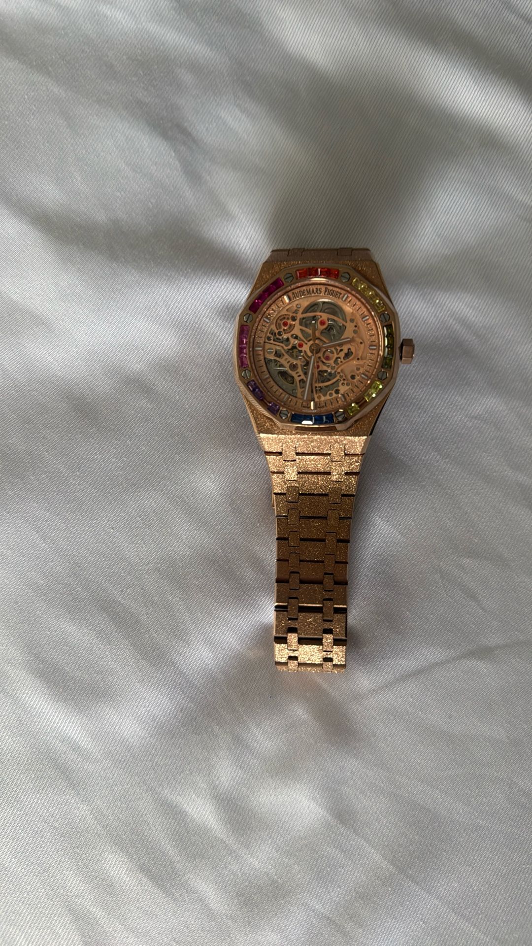 Audemars baguette rainbow Watch