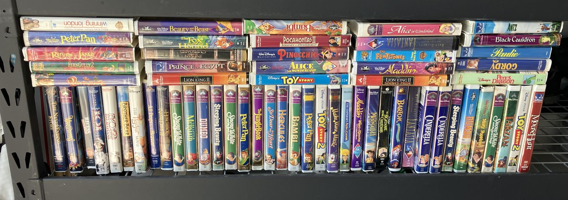 Lots Of VHS Tapes