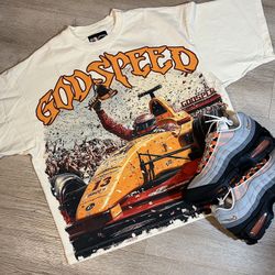 Godspeed Tee Racing Car Size M 165$ Brand New 