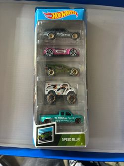 Hot Wheels 5 pack SPEED BLUR Datsun Bluebird Ford F150 Dairy