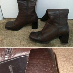 Genuine Leather Boots 