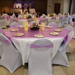 White Chair Covers (Spandex - Fitted) 