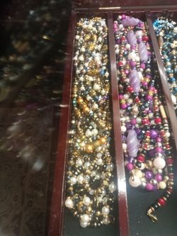 Lot of Beaded Necklaces Mixed Colors $20each