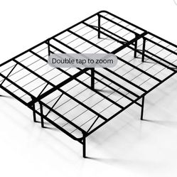 Queen Size Mattress & Metal Frame
