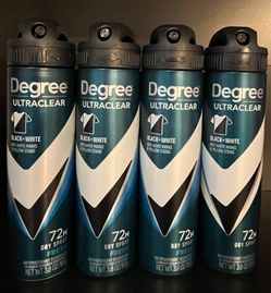 (PACK OF 3) DEGREE DEODORANTS BODY SPRAY