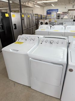 GE Top Load Washer and Dryer Set
