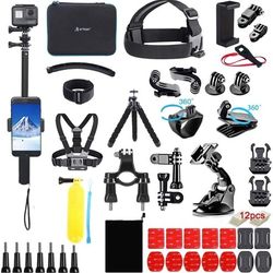 Artman Upgraded Action Camera Accessories Kit 