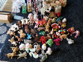 Vintage (Some Rare) Beanie Babies